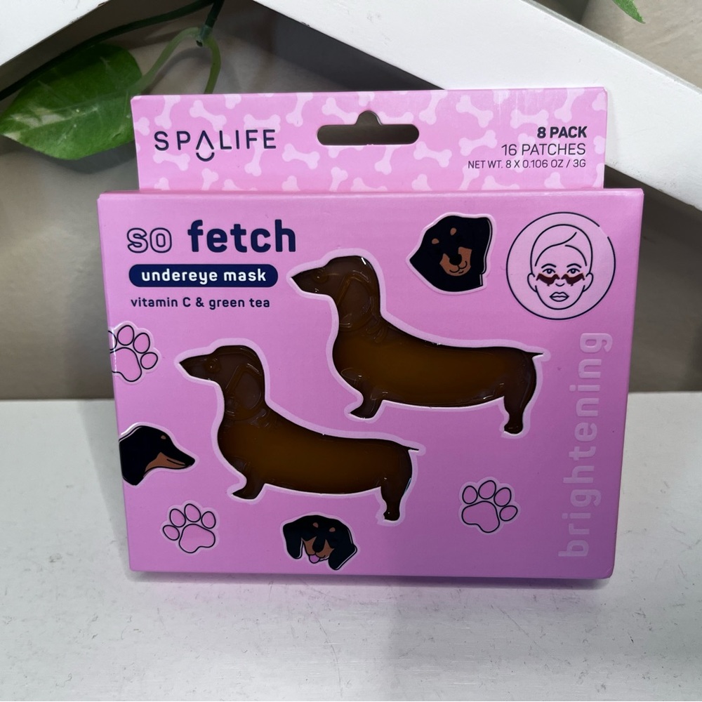 So Fetch Undereye Mask - Dachshund shape
